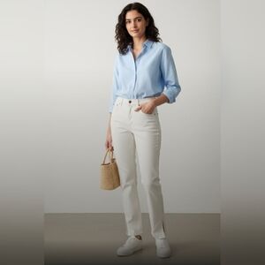 Women's White Jeans